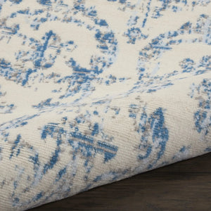 Jubilant JUB09 Ivory Blue Rug