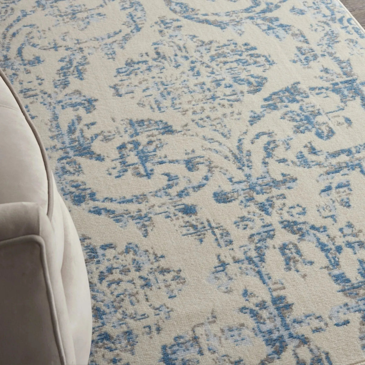 Jubilant JUB09 Ivory Blue Rug