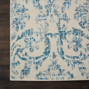 Jubilant JUB09 Ivory Blue Rug