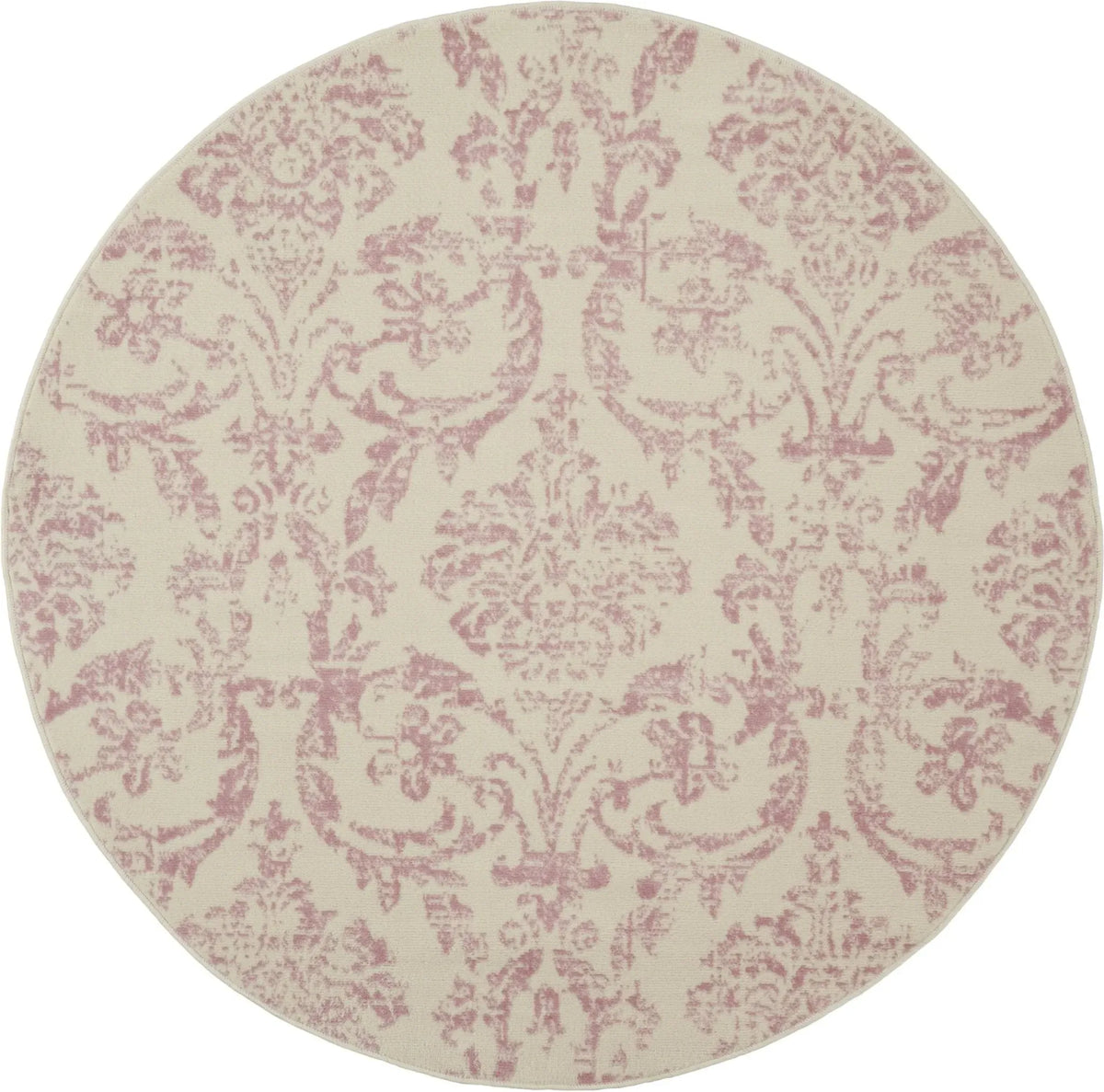 Jubilant JUB09 Ivory/Pink Rug