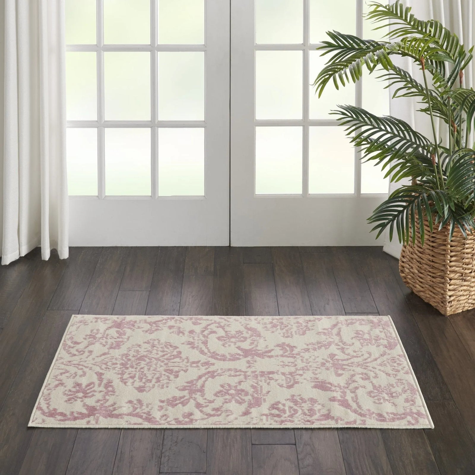 Jubilant JUB09 Ivory/Pink Rug