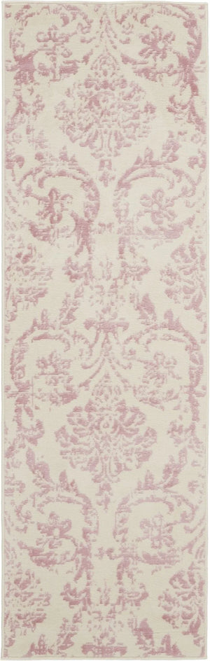 Jubilant JUB09 Ivory/Pink Rug