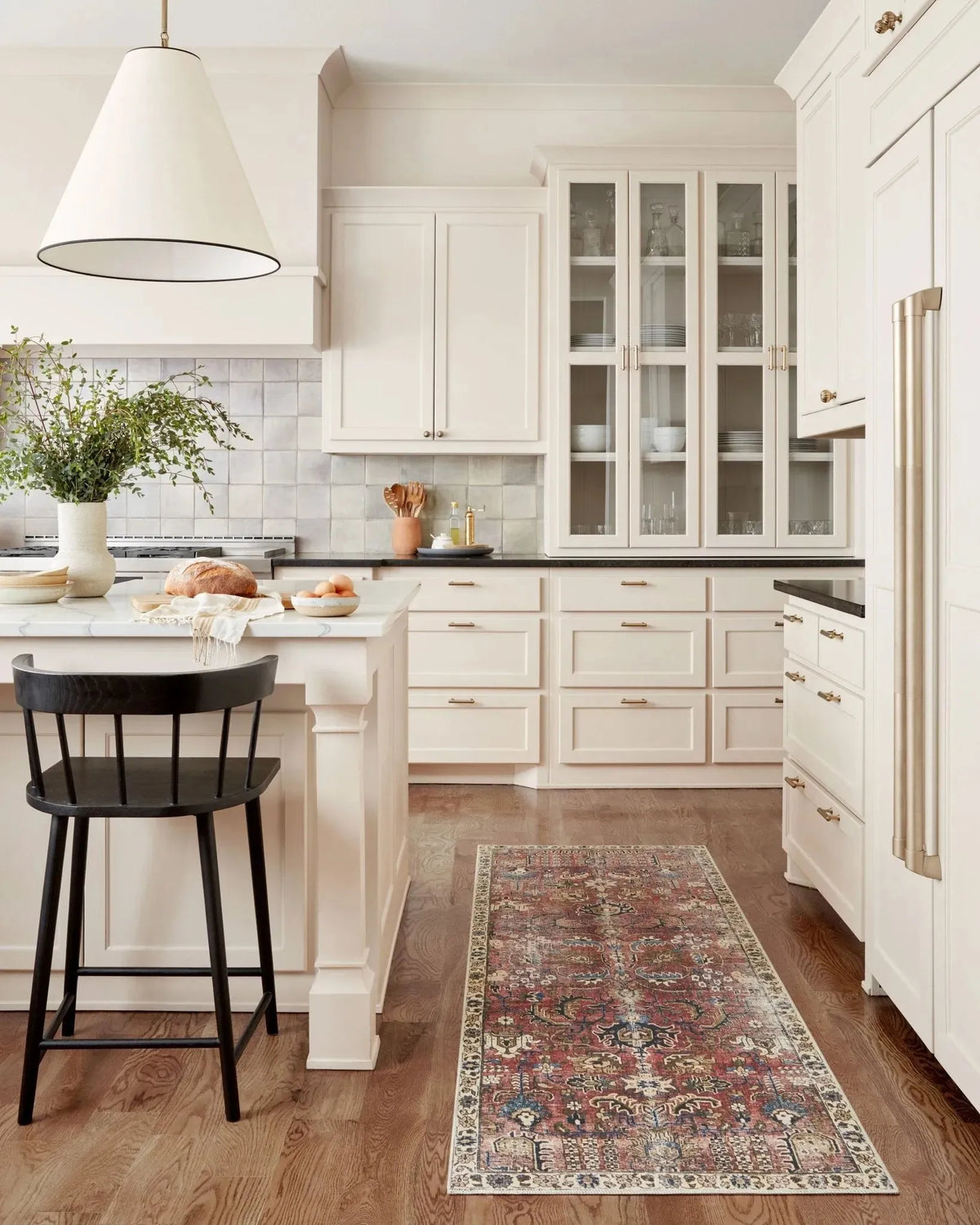 Jules By Chris Loves Julia Jul-01 Merlot/Multi Rug