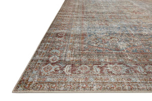 Jules By Chris Loves Julia Jul-05 Lagoon/Brick Rug