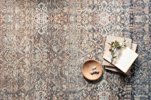 Jules By Chris Loves Julia Jul-06 Denim/Spice Rug