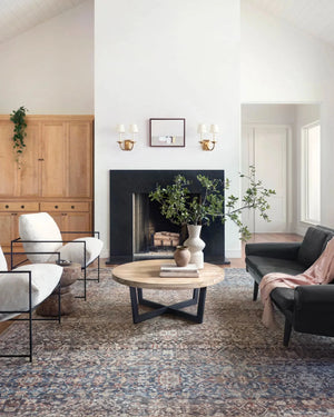 Jules By Chris Loves Julia Jul-06 Denim/Spice Rug