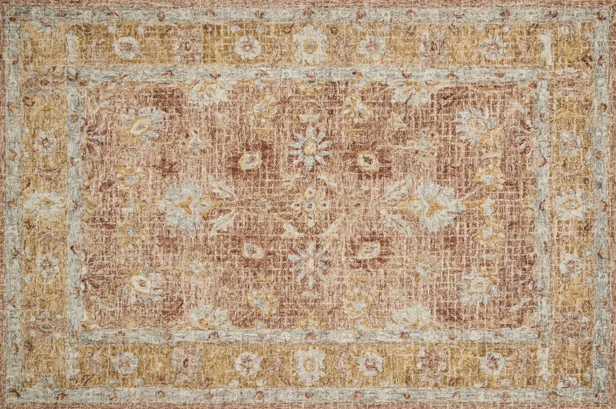Julian JI 04 Terracotta / Gold Rug