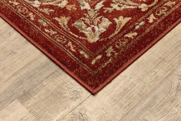Juliette 1331S Red/Gold Rug