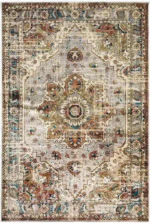 Juliette 205E Grey/Rust Rug