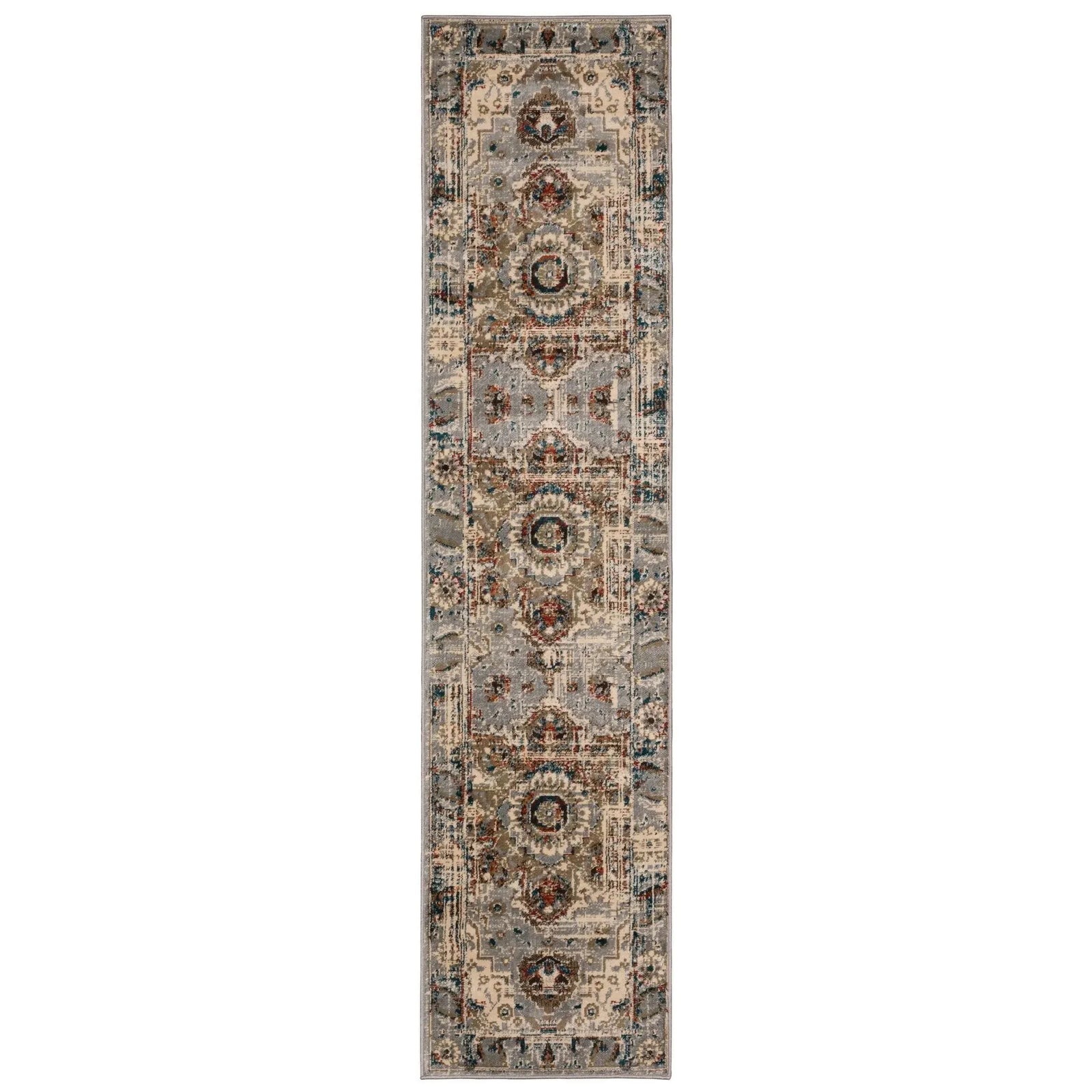 Juliette 205E Grey/Rust Rug
