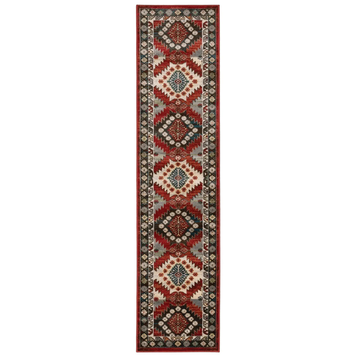 Juliette 2R Red/Multi Rug