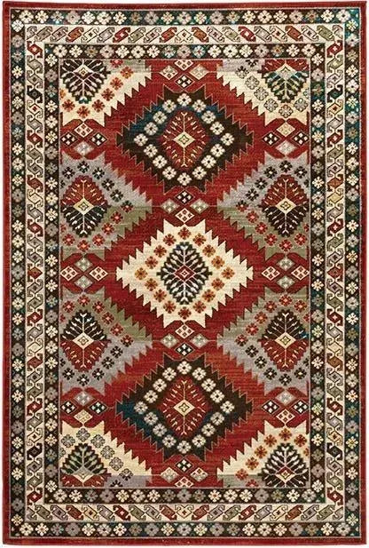Juliette 2R Red/Multi Rug