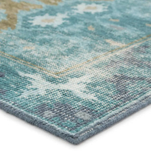 Kai KAI05 Modify Teal / Olive Rug