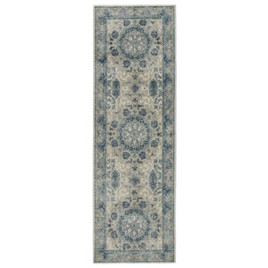 Kai KAI07 Modify Blue / Light Gray Rug