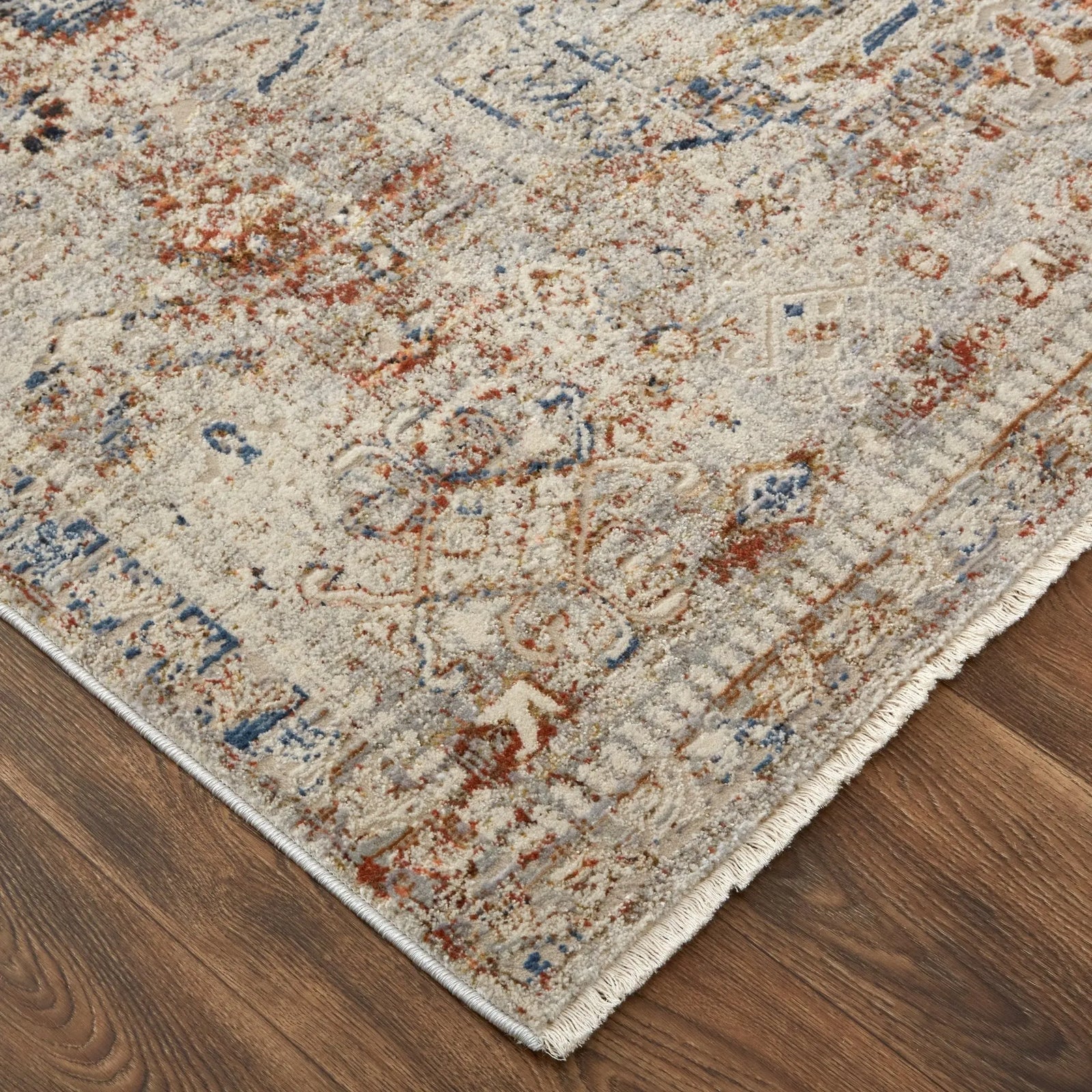 Kaia KAI39GJF Tan/Orange Rug