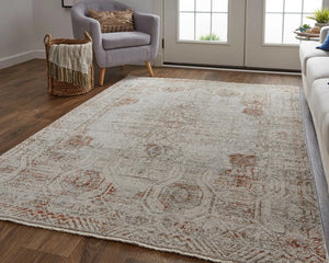 Kaia KAI39GKF Tan/Ivory Rug