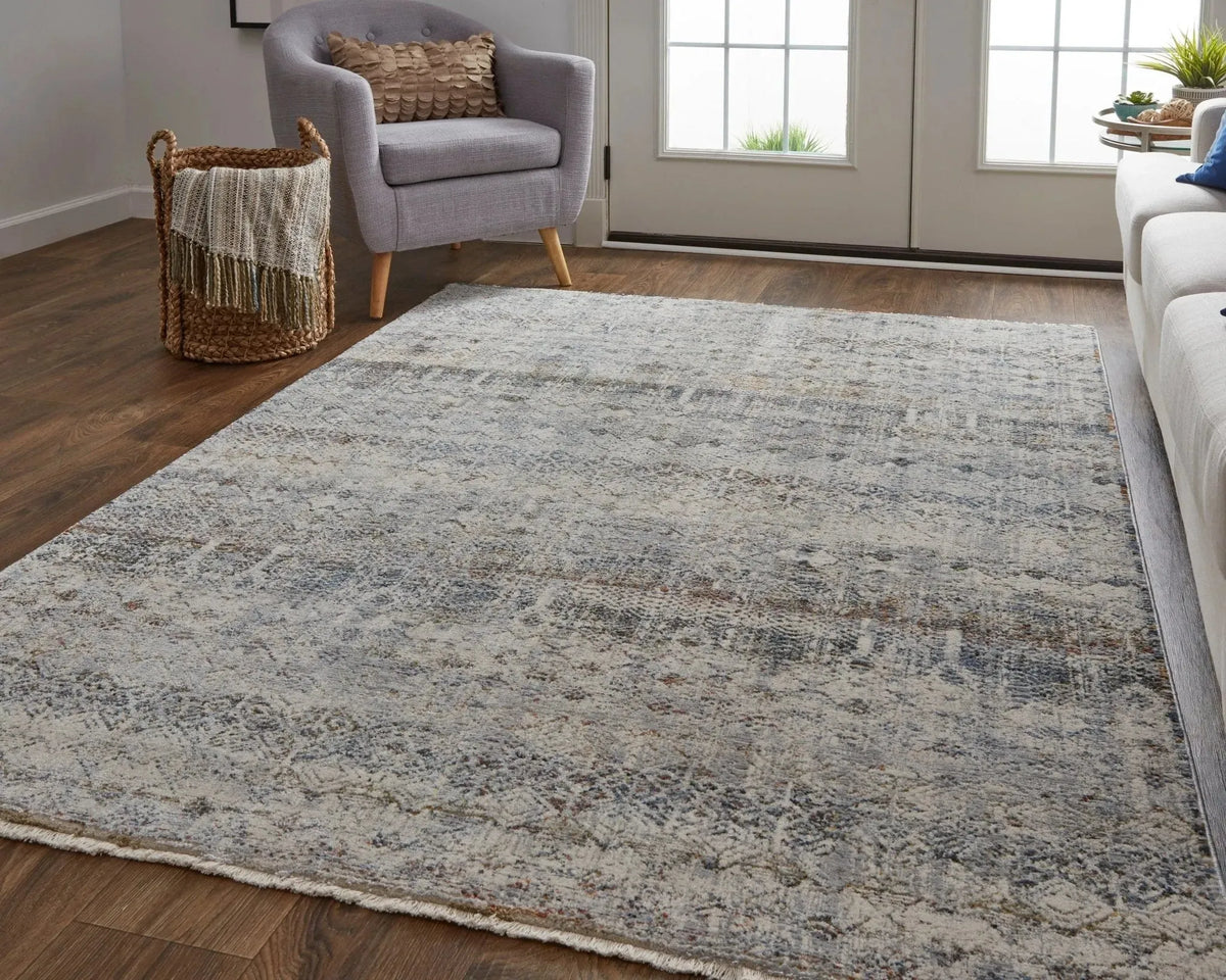 Kaia KAI39GLF Tan/Ivory Rug
