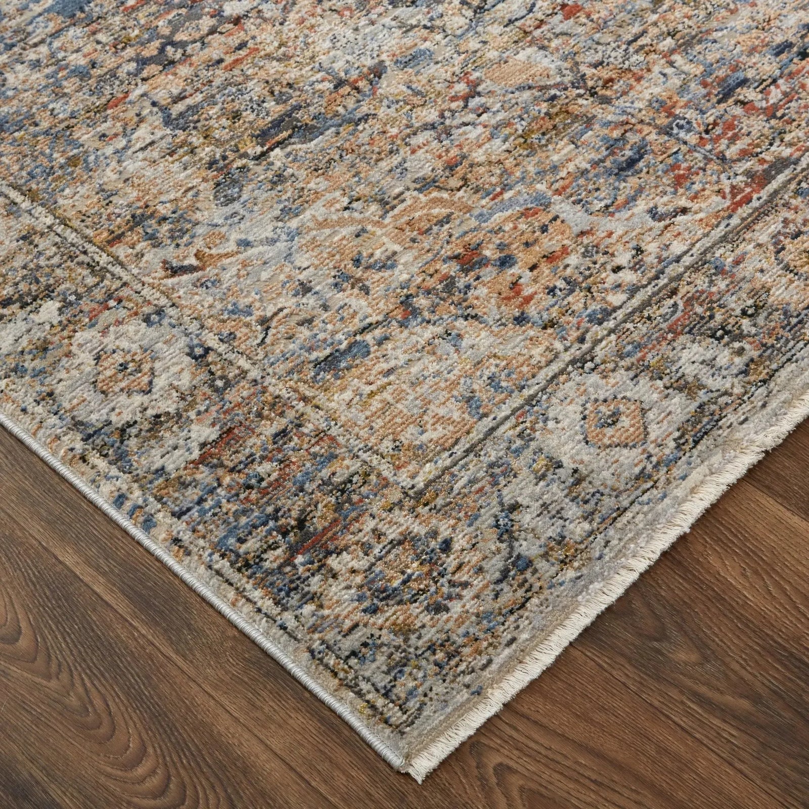 Kaia KAI39GMF Tan/Orange Rug