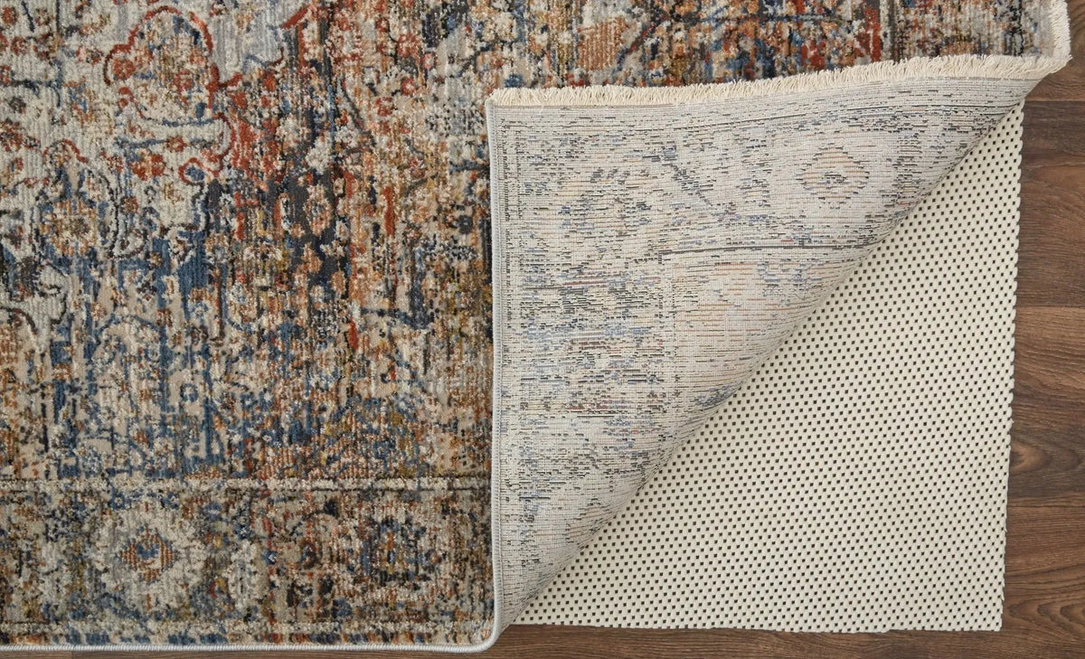 Kaia KAI39GMF Tan/Orange Rug