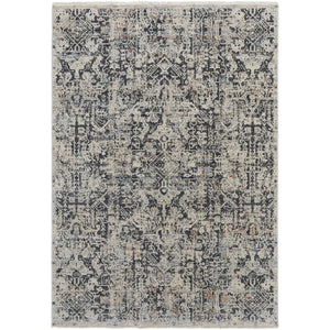 Kaia KAI39HUF Ivory/Grey Rug
