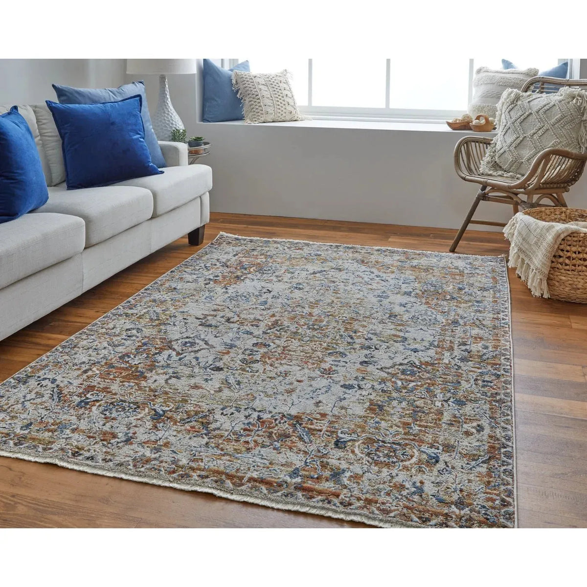 Kaia KAI39HVF Tan/Ivory Rug