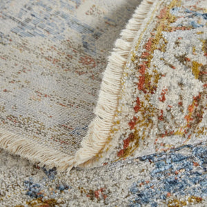 Kaia KAI39HWF Ivory/Orange Rug
