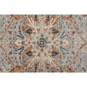 Kaia KAI39HXF Orange/Ivory Rug