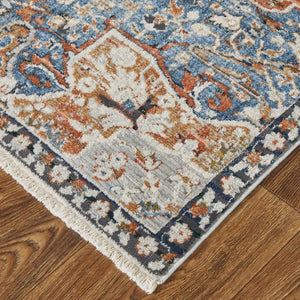 Kaia KAI39HXF Orange/Ivory Rug