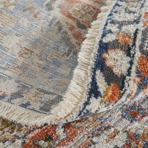 Kaia KAI39HXF Orange/Ivory Rug