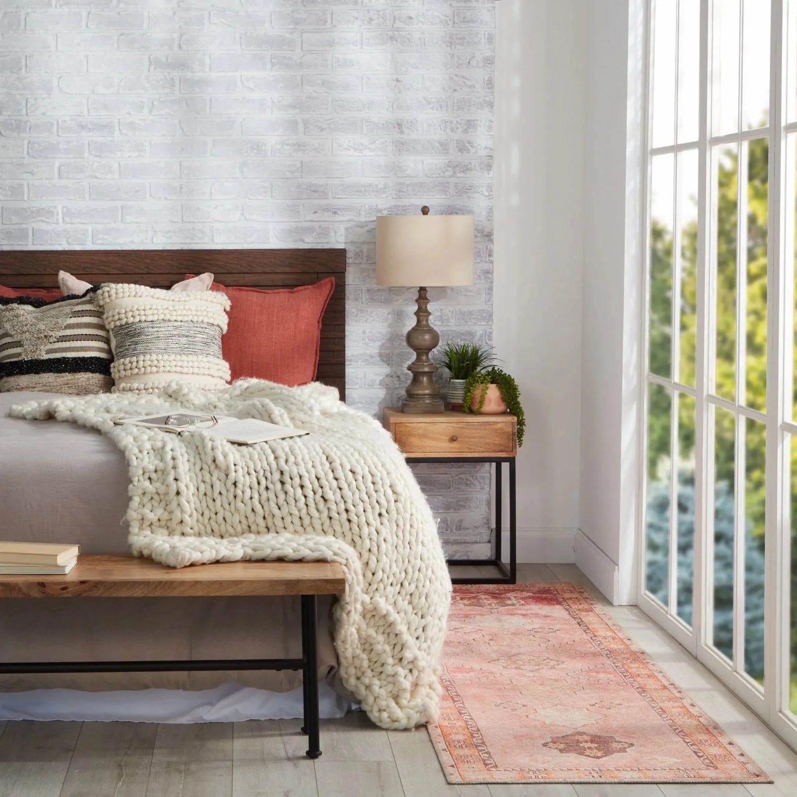 Kairos Kar02 Bijou Pink/Orange Rug