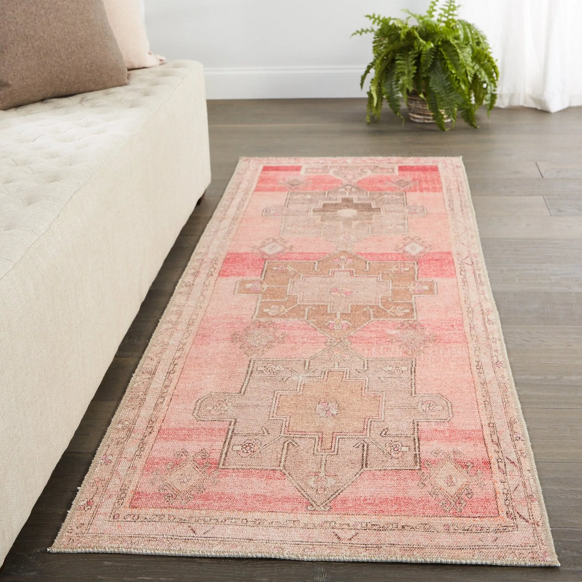 Kairos Kar05 Faron Pink/Tan Rug