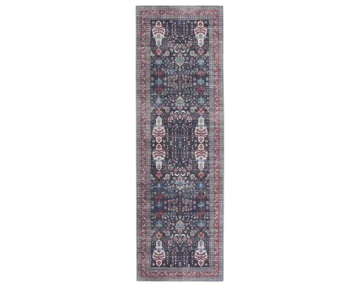 Kalesi KLS02 Blue/Red Rug