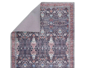 Kalesi KLS02 Blue/Red Rug