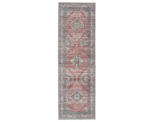 Kalesi KLS04 Red/Grey Rug