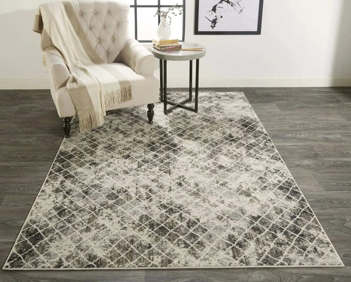 Kano 3873F Ivory/Gray Rug