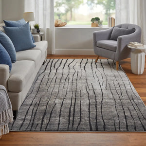 Kano 86439LIF Grey/Black Rug