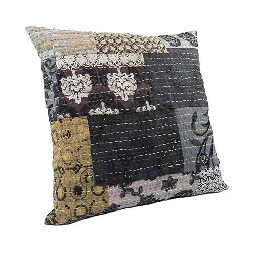 Kantha 07420BLK Black Pillow