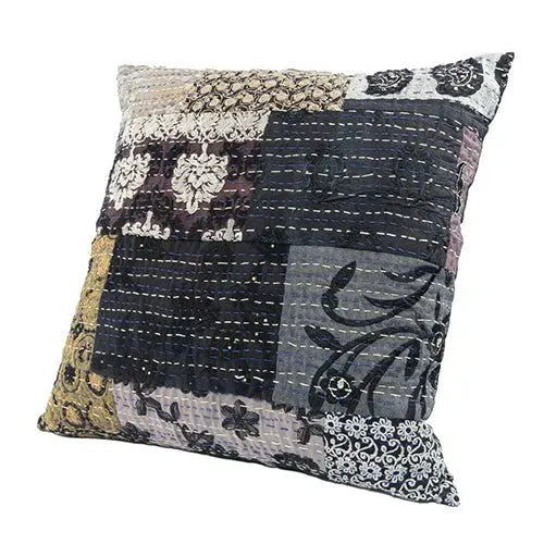 Kantha 07420BLK Black Pillow