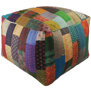 Kantha 99724MLT Multi Pouf
