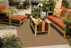 Karavia 001X Tan/ Light Tan Rug