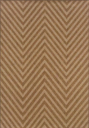 Karavia 1330X Tan/ Light Tan Rug