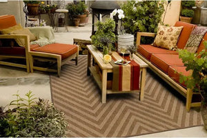 Karavia 1330X Tan/ Light Tan Rug