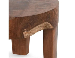Kariba 15" Round Accent Table Natural
