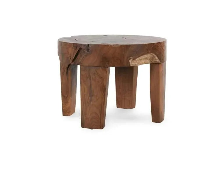 Kariba 15" Round Accent Table Natural
