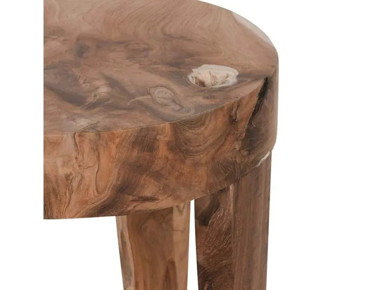 Kariba 18" Round Accent Table Natural