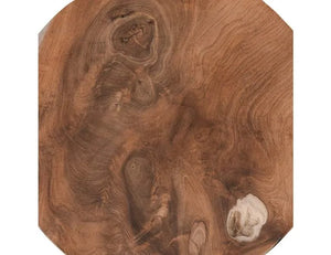 Kariba 18" Round Accent Table Natural