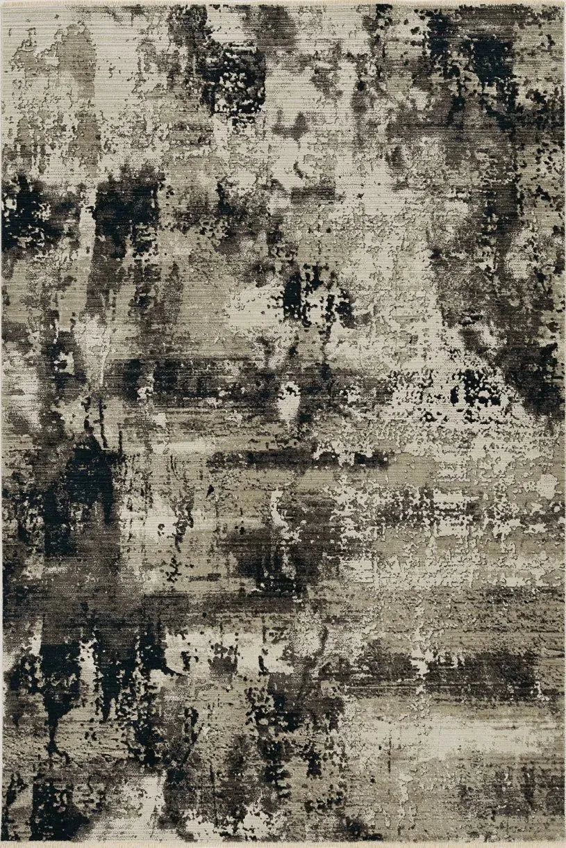 Karina 8256 Moda Ivory/Charcoal Rugs