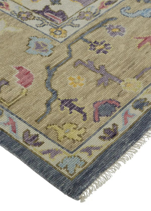 Karina 9096791F Gold/Blue Rug