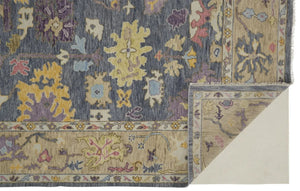 Karina 9096791F Gold/Blue Rug