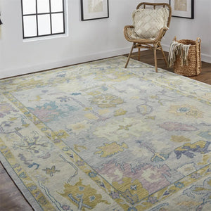 Karina 9096791F Gray/Purple Rug